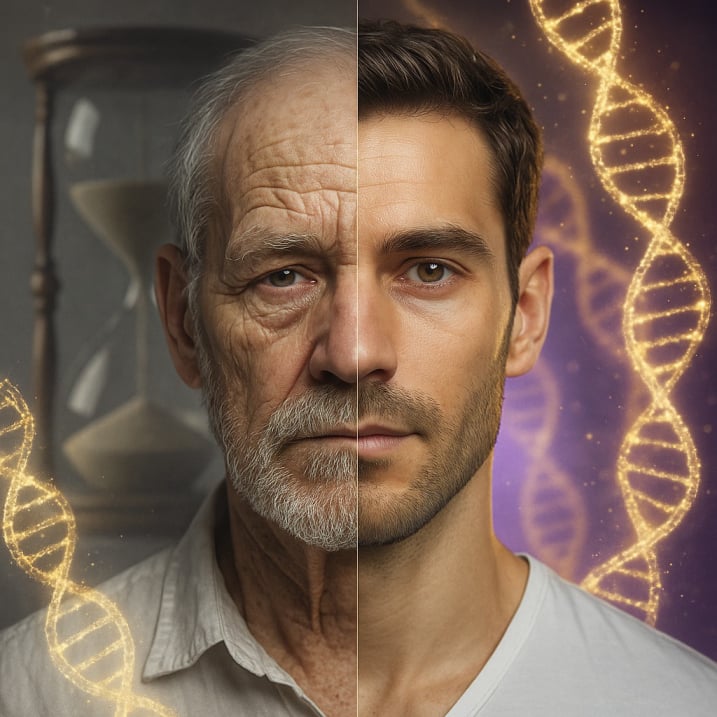 Imagen rejuvenecimiento genético